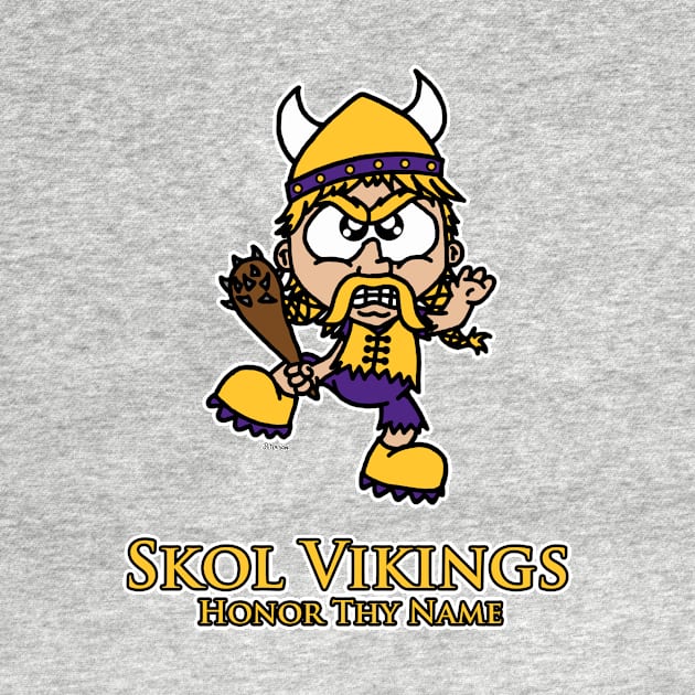 Skol Vikings by BogusPunkin Studios 